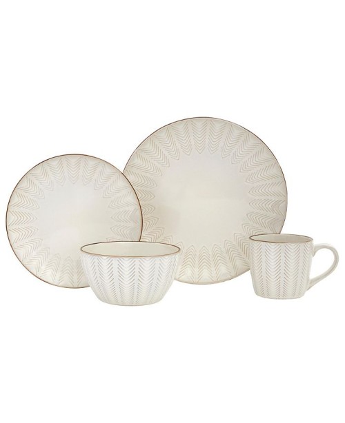 Hulaa 16 Piece Dinnerware Set  Service for 4