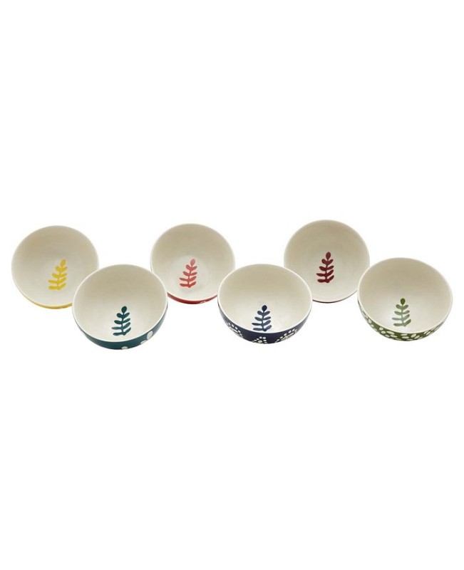 Nature Remix Serving Bowls 6 Piece Set  Service for 6