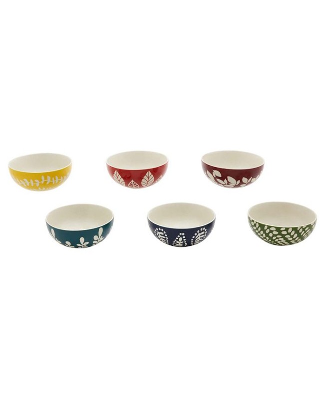 Nature Remix Serving Bowls 6 Piece Set  Service for 6