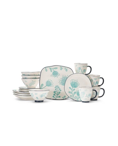 Paloma Dinnerware 16 Piece Set  Service for 4