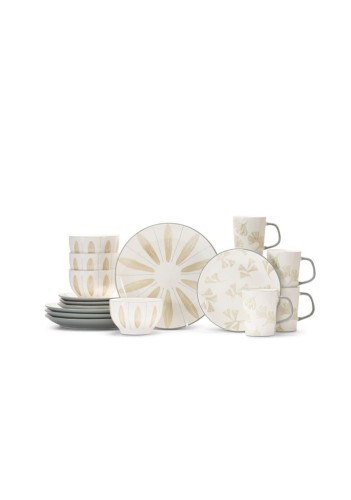 Viana Dinnerware 16 Piece Set  Service for 4