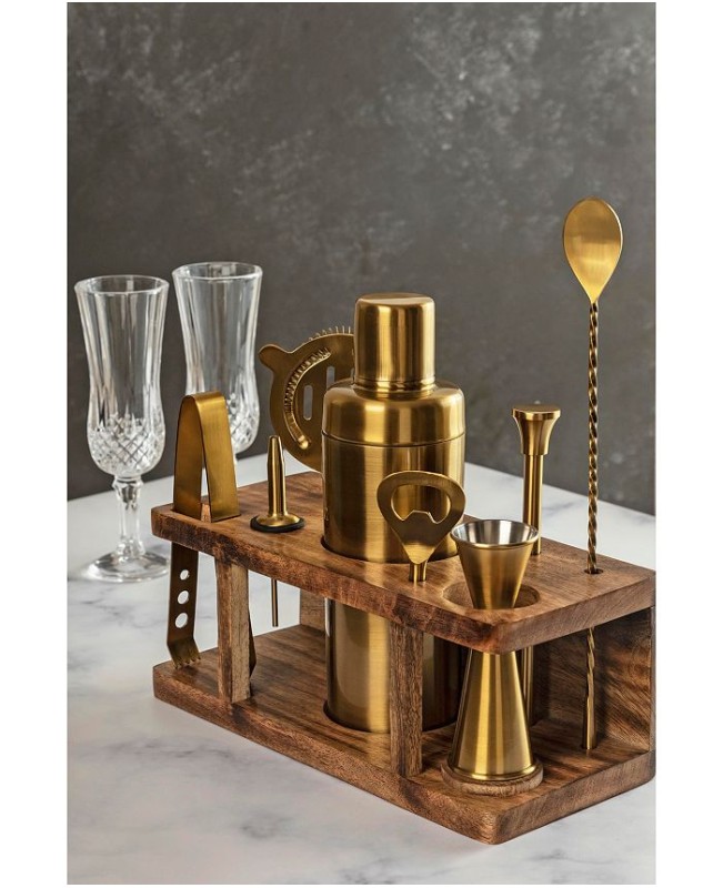 Belaire Bar Tools Set - Gold