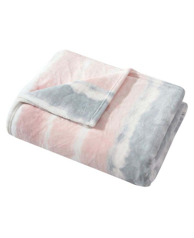 Tie Dye Cloud Ultra Soft Plush Fleece Blanket  Twin