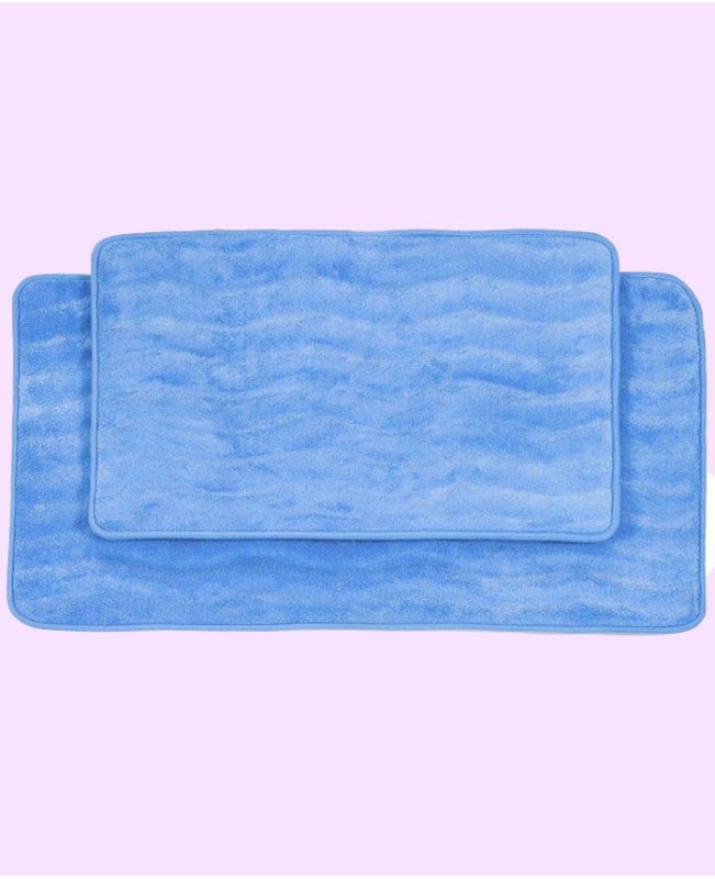 Home 2 Piece Memory Foam Bath Mat Set