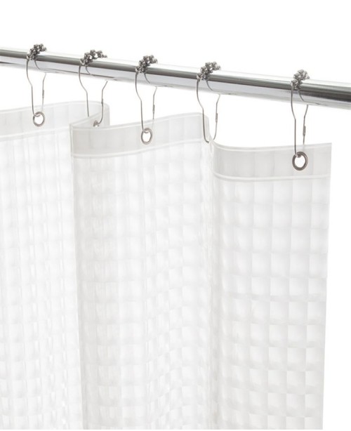 Medium Weight Embossed Peva Shower Curtain Liner