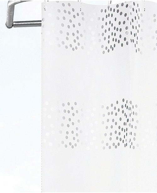 Stripe Dot 3D Semi-Transparent Shower Curtain/Line...