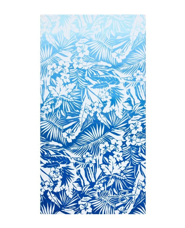 Ombre Palms Ocean Breeze Cotton Beach Towel  36