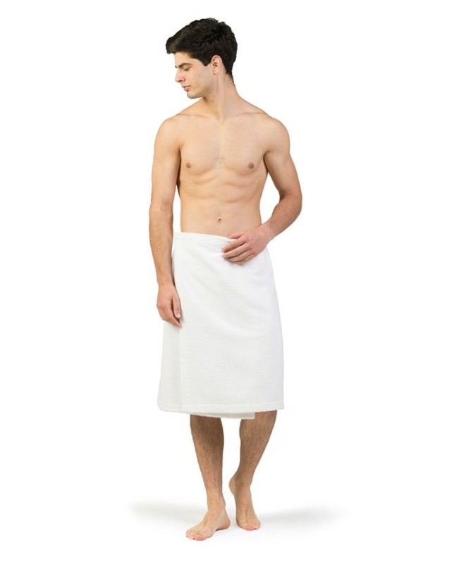 Men's Terry Bath Wrap