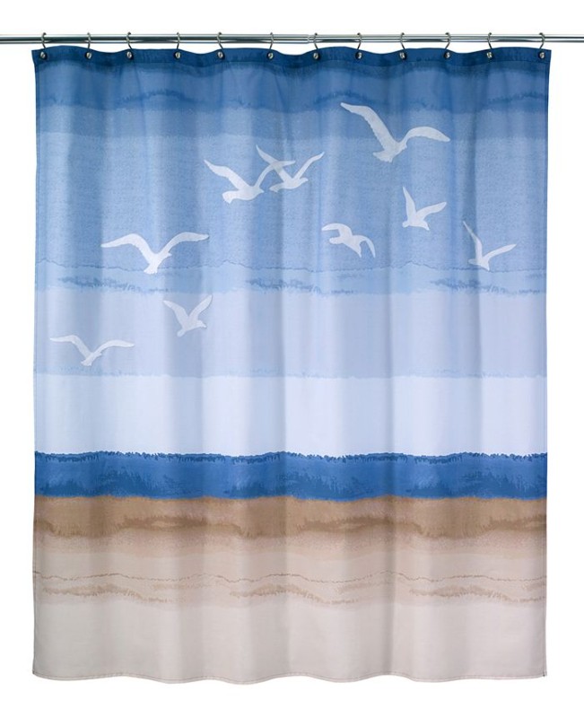 Seagulls Shower Curtain