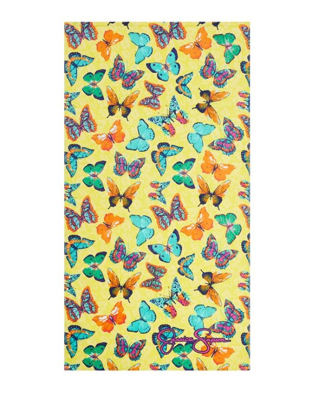 Exotic Butterfly Cotton Beach Towel  36