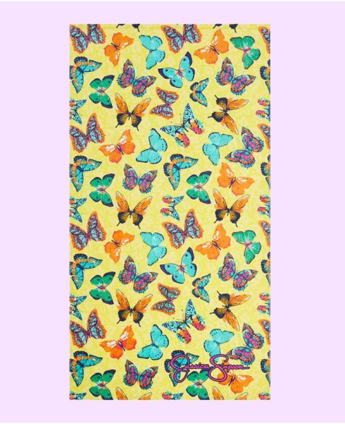 Exotic Butterfly Cotton Beach Towel  36