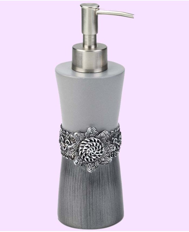 Braided Medallion Granite Lotion Pump