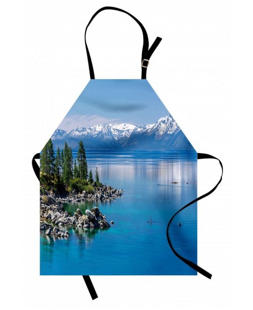 Serene Landscape Apron