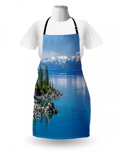 Serene Landscape Apron