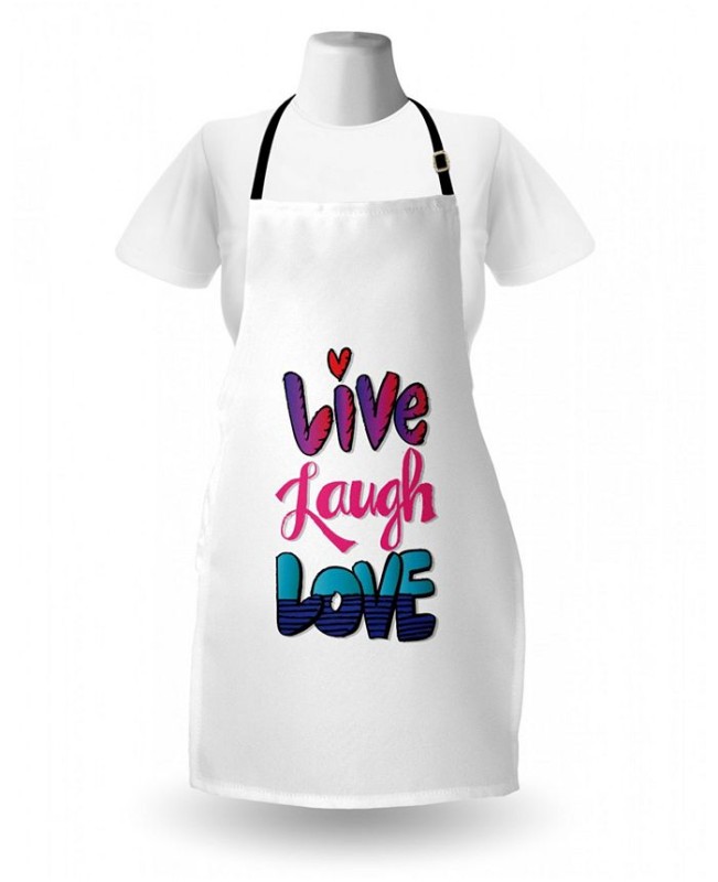 Live Laugh Love Apron