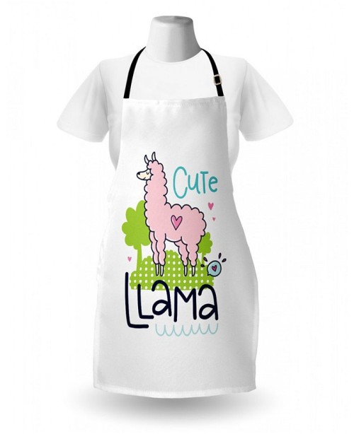 Colorful Llama Parade Apron