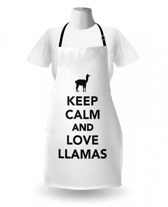 Peruvian Inspired Llama Apron