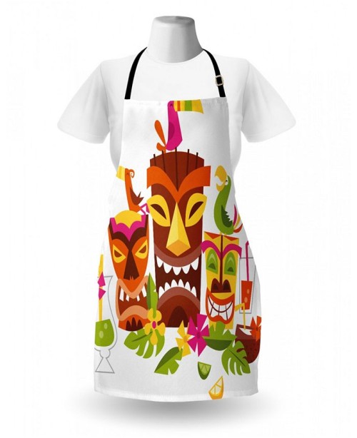 Hawaiian Luau Party Apron