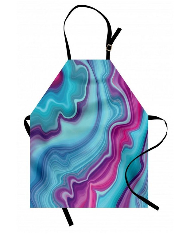 Marbled Elegance Apron