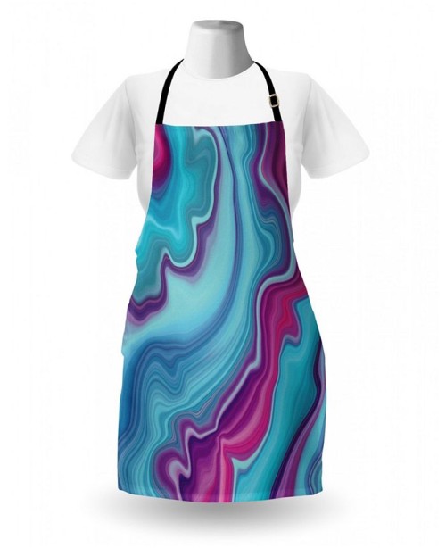 Marbled Elegance Apron