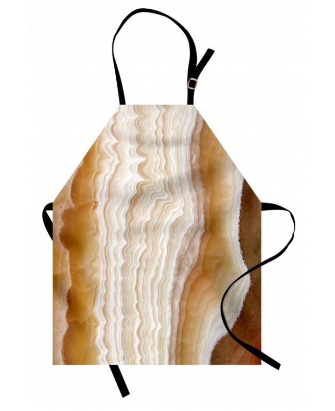 Chic Marble Swirl Apron