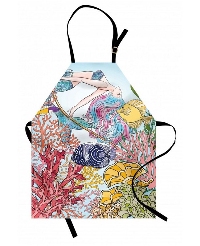 Mythical Mermaid Dreams Apron