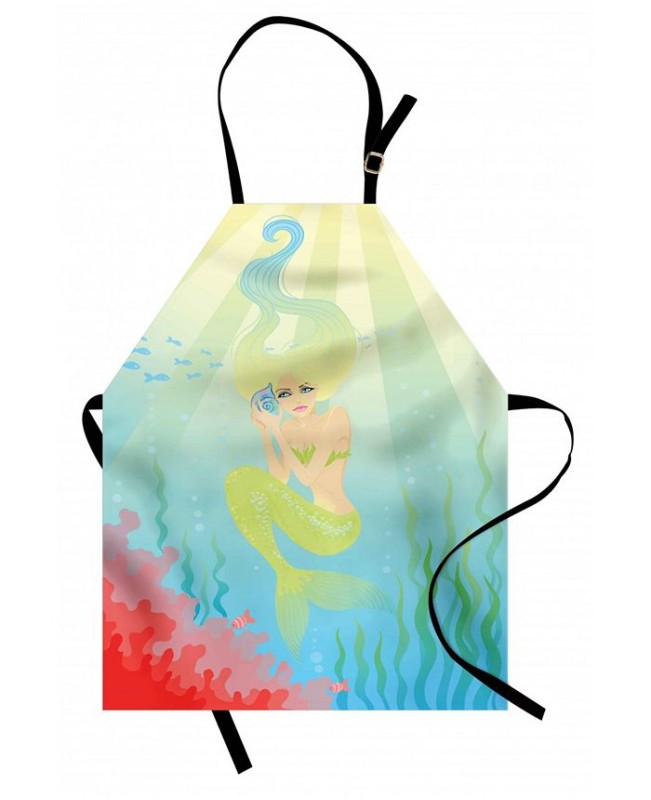 Mystical Mermaid Lagoon Apron