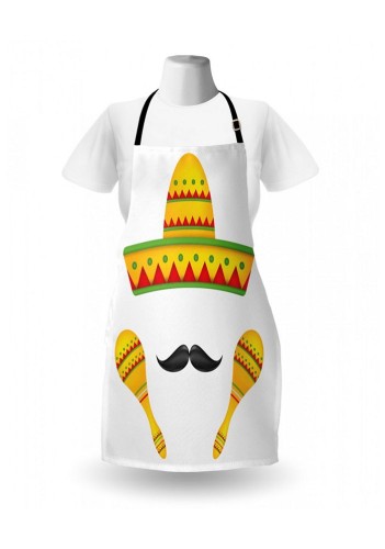 Vibrant Mexican Fiesta Apron